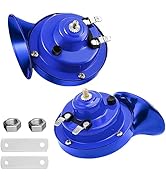HECENVEI Train Horn for Trucks - 130 DB Super Loud Boat Horn Marine, 12V Waterproof Electric Snai...
