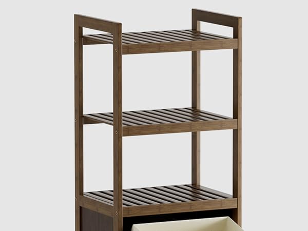 upper 3 tier storage shelves