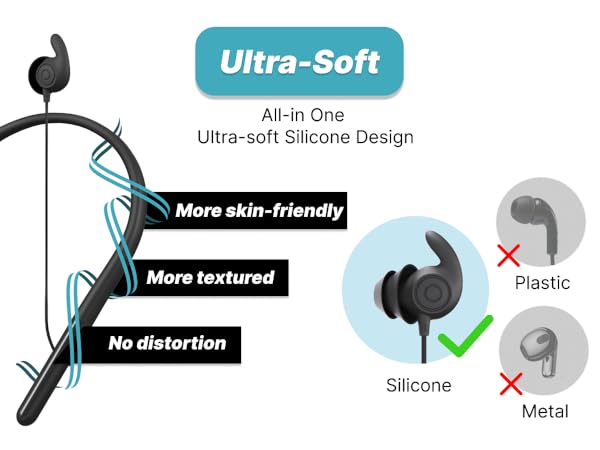 neckband bluetooth headphones sleep headphones for side sleepers