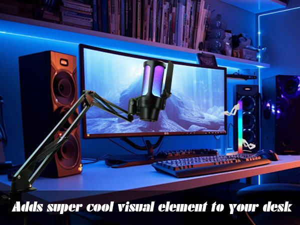 PC gaming microphone