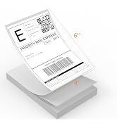 Rongta Fanfold 4x6 Direct Thermal Labels, Perforated Shipping Label Printer Paper for Lable Print...