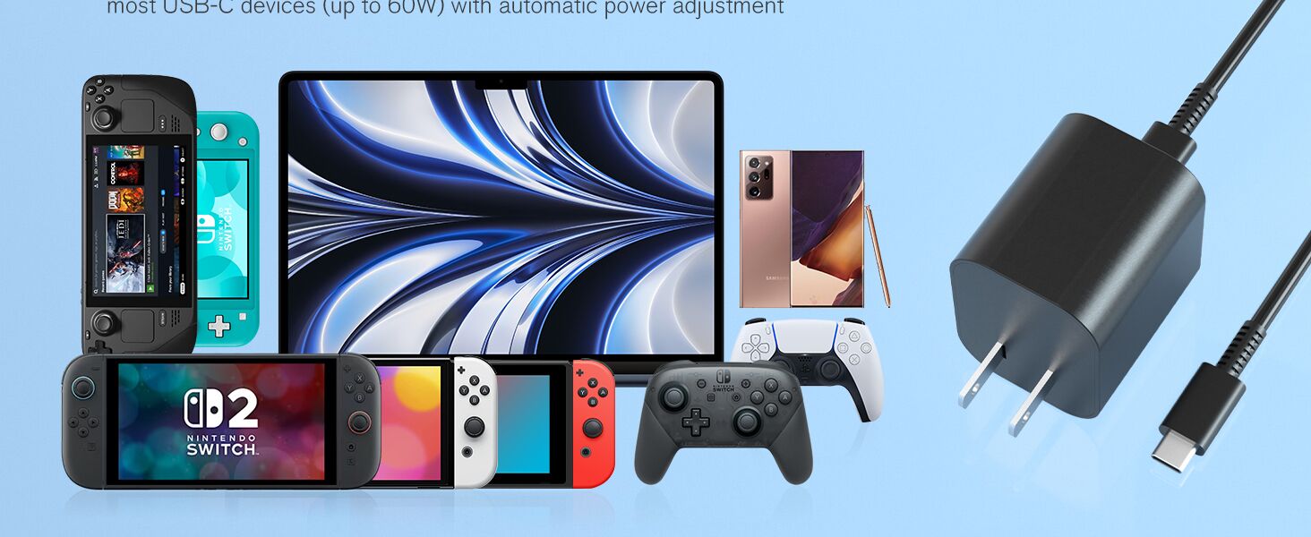 nintendo switch charger adapter