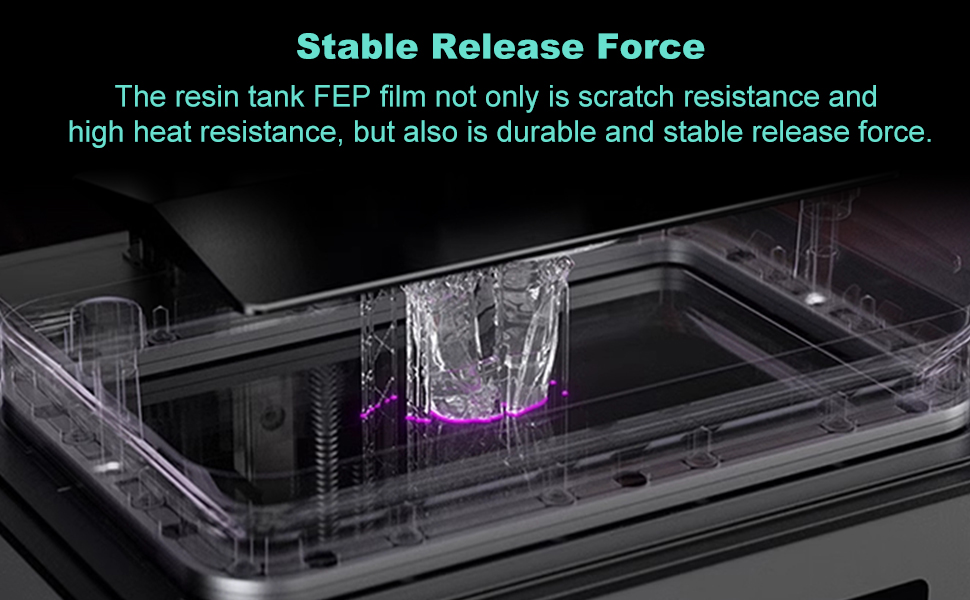 Photon M3 FEP Release Film. High Heat Resistance, High Transmittance, Easy Installation
