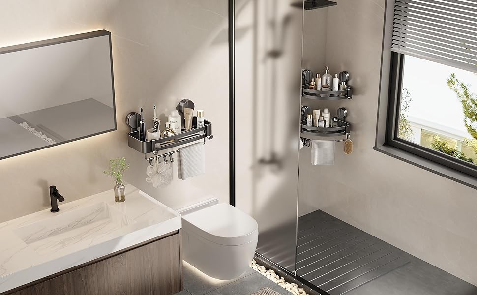 shampoo holders for inside shower