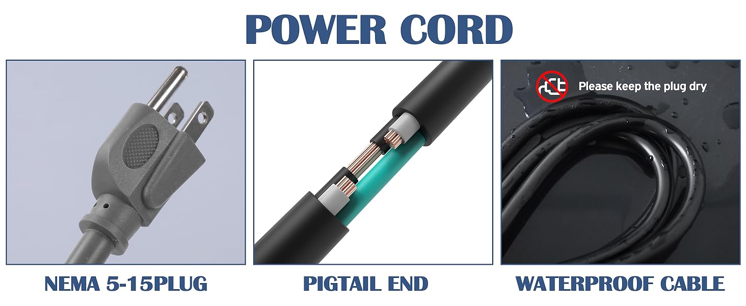 appliance extension cord