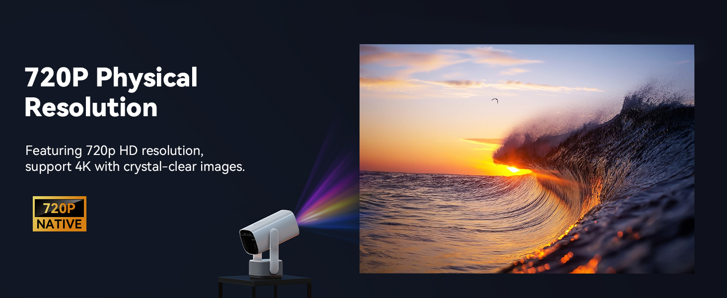 720p projector
