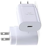 25W Type C Charger Wall Plug Adapter Quick Charging Block for iPhone 15 14 13,USB C PD Fast Charg...