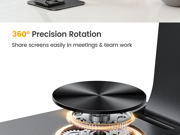 360° Precision Rotation 