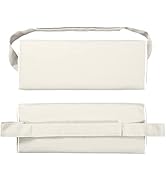 Enipate Outdoor Chaise Lounge Head Pillow, Pack of 2 Water Resistant Headrest Pillows with Elasti...