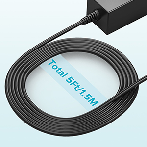 5ft DC power cord