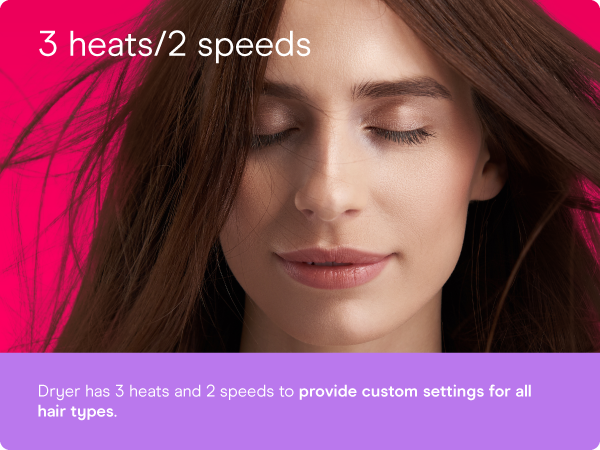 Conair small, mini, and compact hair dryer for travel. Handle folds for easy storage.