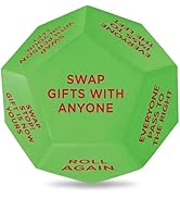 Santa Swap Gift Exchange Dice, 3 * 3in Exchange Gifts Family Game, Christmas Stocking Stuffers Gi...