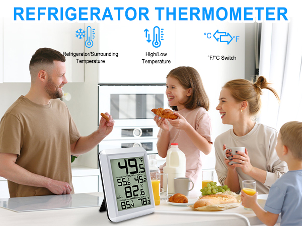 refrigerator thermometer fridge thermometer freezer thermometer thermometer for refrigerator