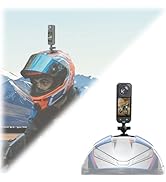 Flymile 2Pack Helmet Flexible Adhesive Mount for Insta360, 360° Adjustable Sticky Holder with Saf...