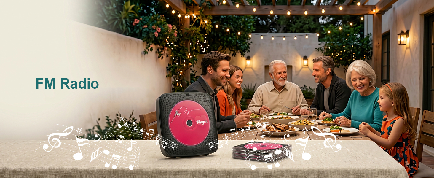 CD Player with Radio