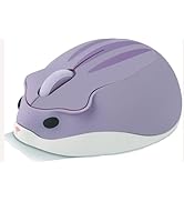 Wireless Mouse Cute Hamster Shape Less Noice Portable Mobile Optical 1200DPI USB Mice Cordless Mo...