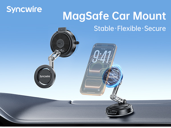 SYNCWIRE for MagSafe Car Mount