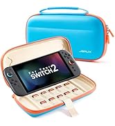 JSAUX Slim Carrying Case for Nintendo Switch 2 2025, Portable Switch 2 Case with 10 Game Slots, P...