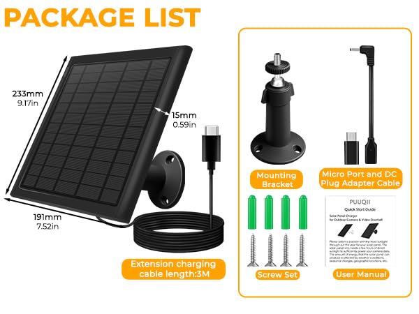 solar panel for ring spotlight camera