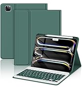 TaIYanG Keyboard Case for iPad Pro 11-inch (M4) 2024 Model (A2836/A2837/A3006), Detachable Magnet...
