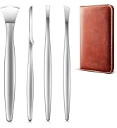 Pedicure Knife Set, 4PCS Professional Pedicure Tools for Feet, Ingrown Toenail Removal Blades Kit...