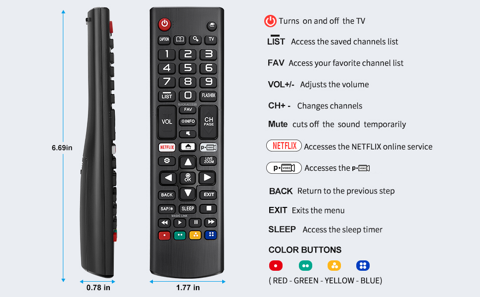 lg remote