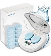Vastsoon 2.0 Ultrasonic Contact Lens Cleaner with USB-C Charger and Solution Soak Case Kit for Co...