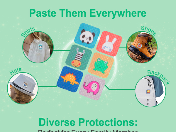 bug patches repellent kids