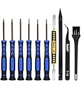 Kaisi Screwdriver Set for Macbook with T5 T6 T8 Torx Screwdriver,P5 Pentalobe,Ph000 Phillips and ...
