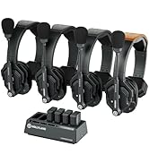 Hollyland Solidcom SE Full Duplex 4-Users ENC Noise Cancellation Wireless Intercom Headset System...