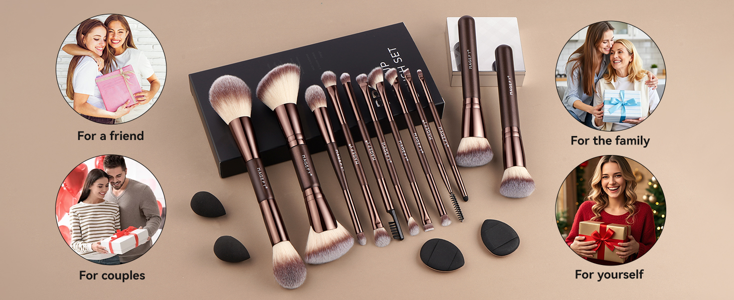 makeup brush set