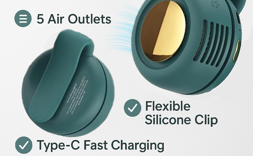 Portable Small Whirlwind Bladeless Fan