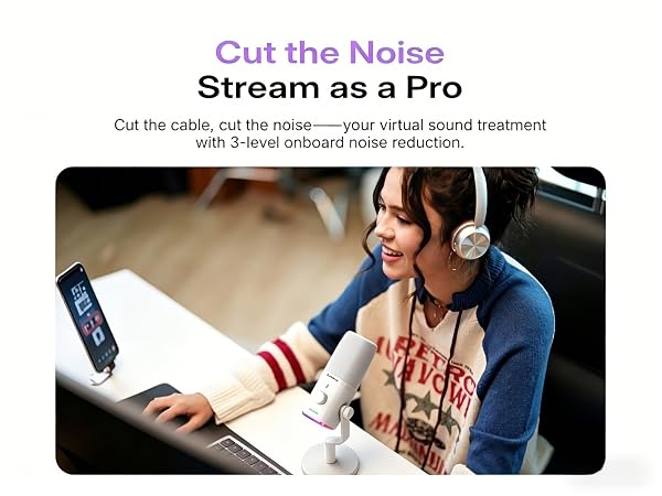 wireless streaming microphone