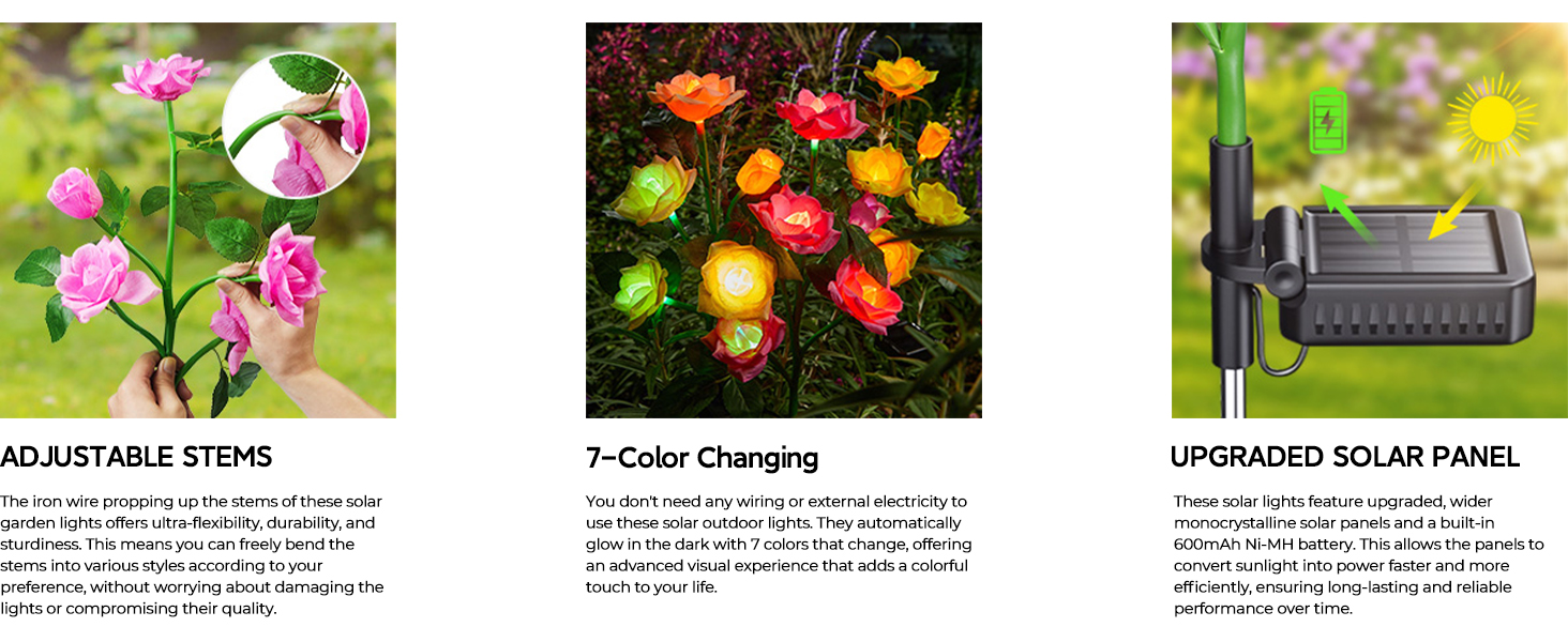 solar powered lights outdoor