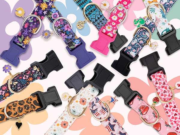 female dog collar for small dog collar girl dog collar large dog collar for spring dog collar