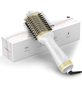 Hair Dryer Brush, 3 Inch Oval Blowout Brush for Medium to Long Hair, Brush Blow Dryer with Comb, ...