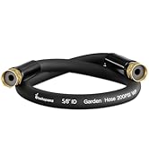 Beitopamz Short Garden Hose 1 ft x 5/8" Female to Female, Heavy Duty Small Water Hose Extend Conn...