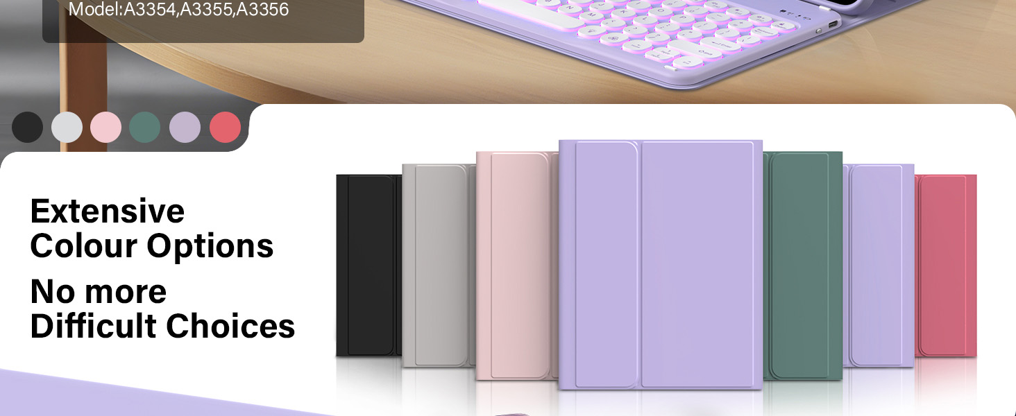 Extensive Colour Options