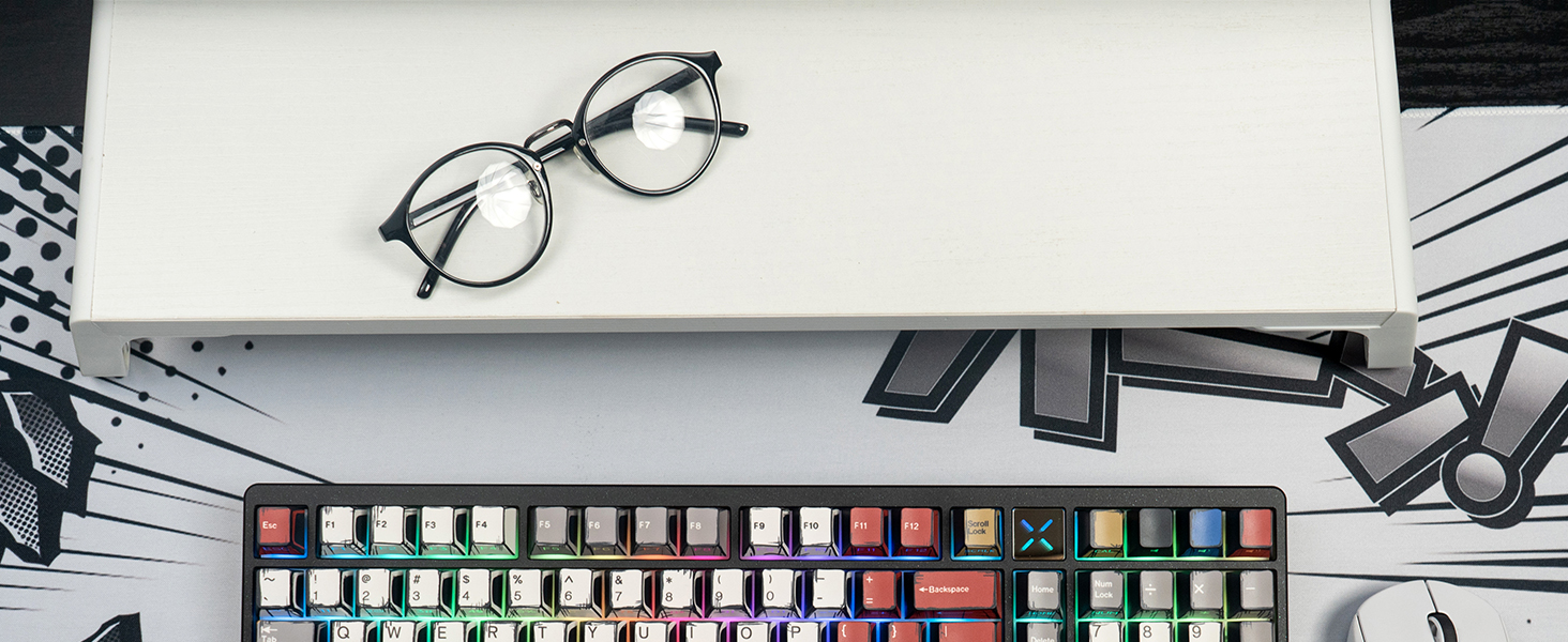 Manga Style Retro Keycaps