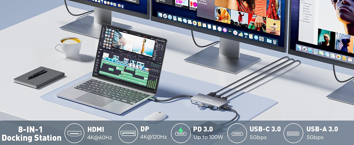 docking station dual monitor