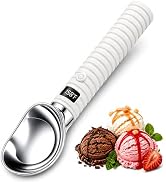 DLUCK Heated Ice Cream Scoop for Hard Ice Cream, Gelato &amp; Frozen Desserts, Electric Ice Cream Sco...