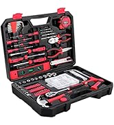 KingTool Home Repair Tool Kit - 226 Piece General Home/Auto Repair Tool Set, General Mechanic Too...