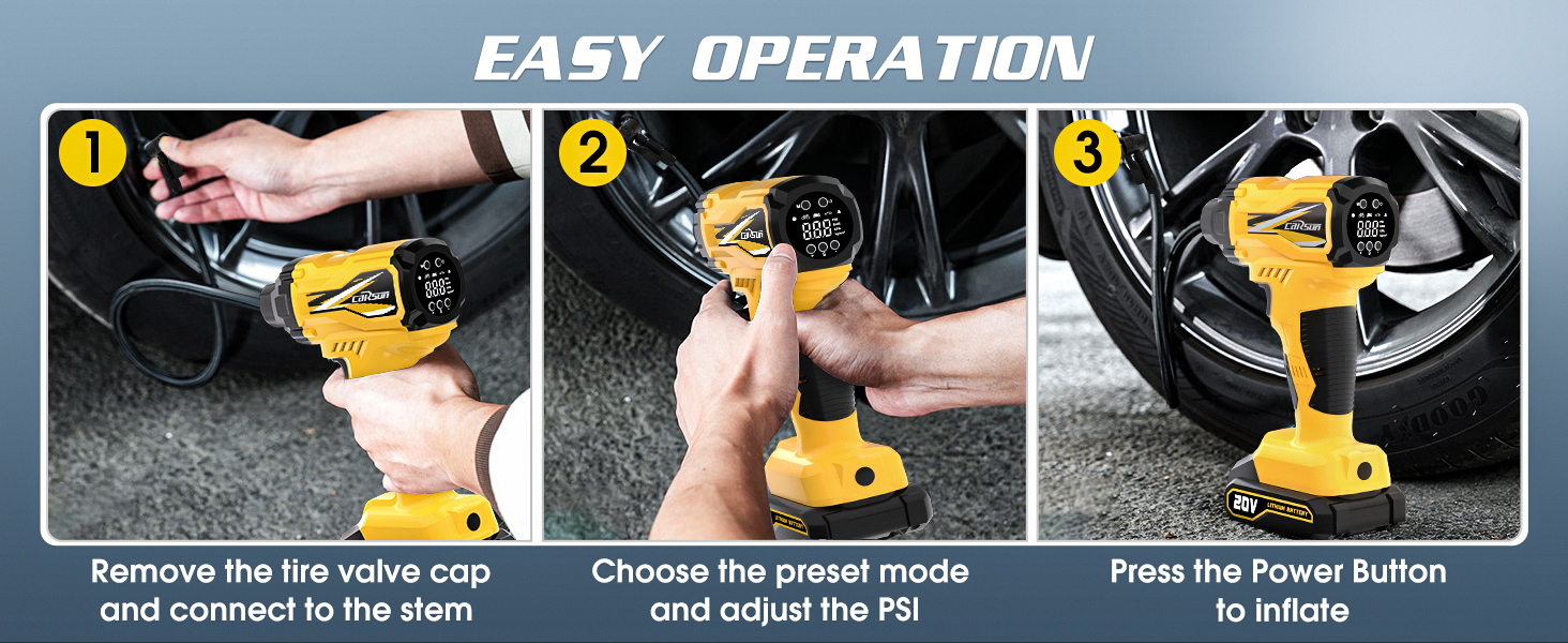 Cordless Tire Inflator