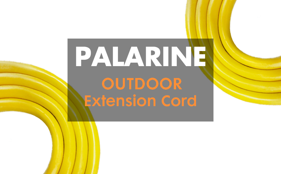 Outdoor extension cord