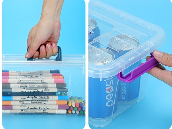buckle lids carry handle