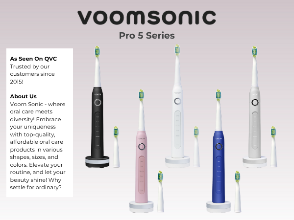 Voom Sonic Pro 5 Series Electric Toothbrush