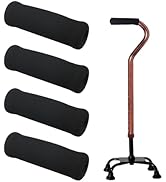 4Pcs Cane Replacement Hand Grip Replacement Walking Cane Hand Grip Walking Canes Grips for Senior...