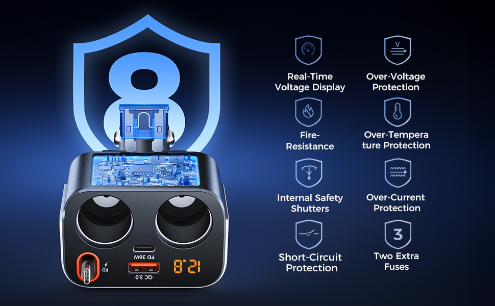 cigarette lighter splitter