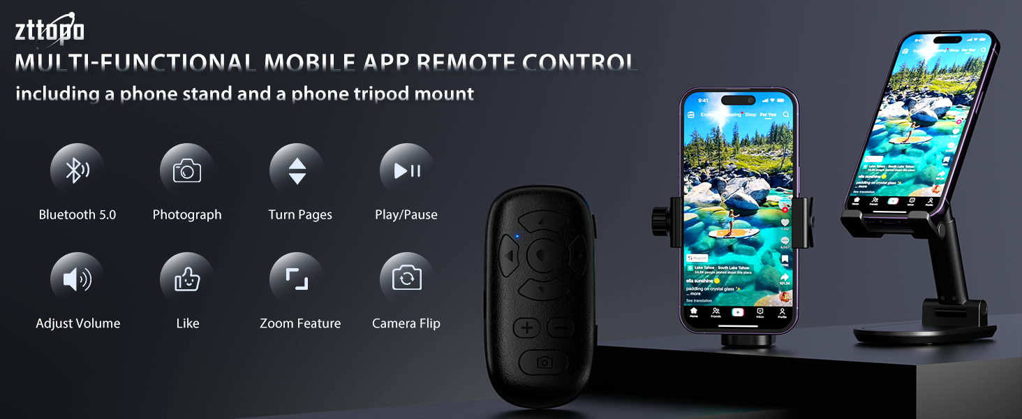 tiktok scrolling remote