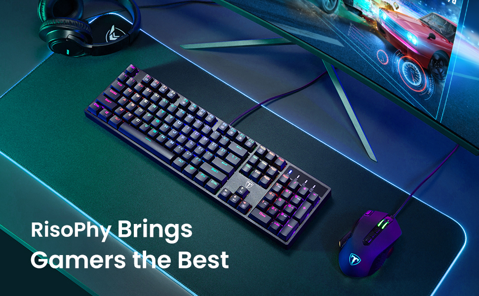 Mechanical Gaming Keyboard Wired